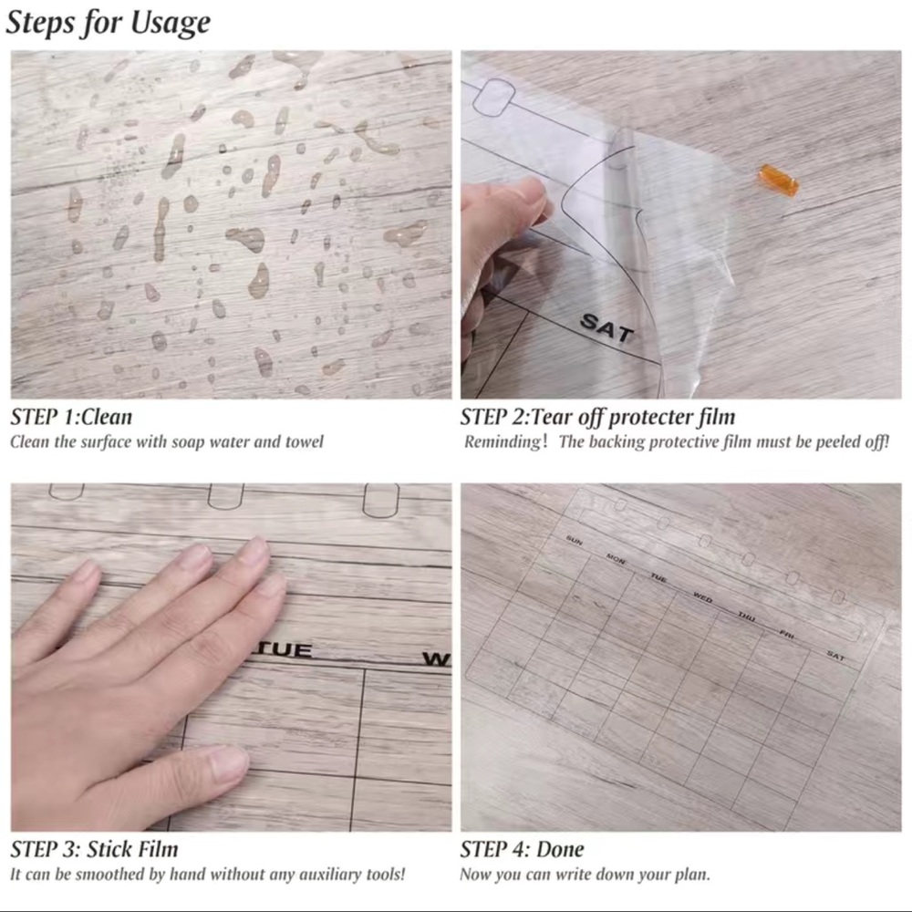 Re-stickable board sheet - Picture 4 of 5